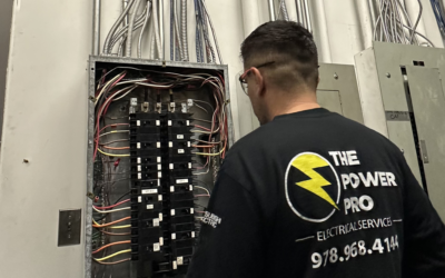 480V Circuit Installation for Industrial Equipment in Massachusetts.