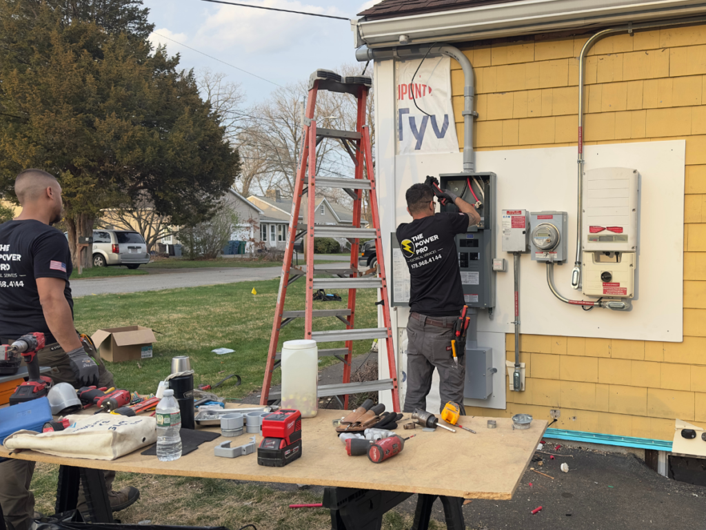 electrical service upgrade Massachusetts