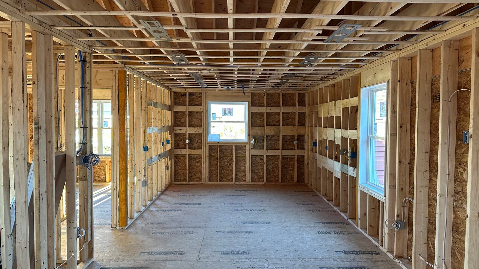 new construction electrical rough-in in Massachusetts